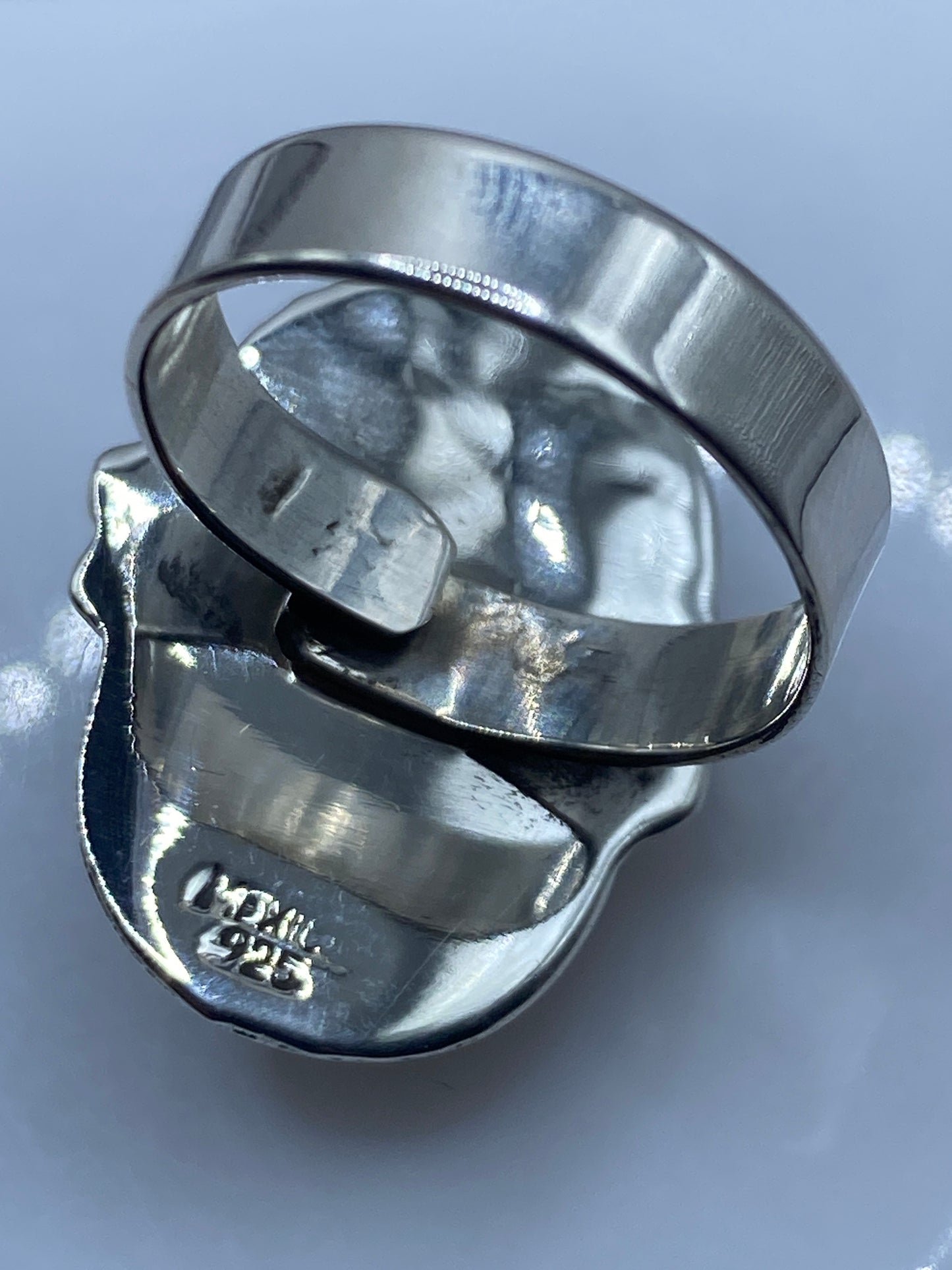 Anillo de Plata Ajustable con Ónix Negro — Taxco .925 — foto 5