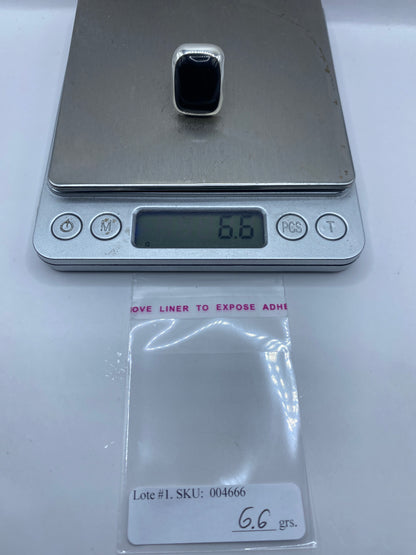 Anillo de Plata .925 con Ónix Negro — Taxco — foto 6