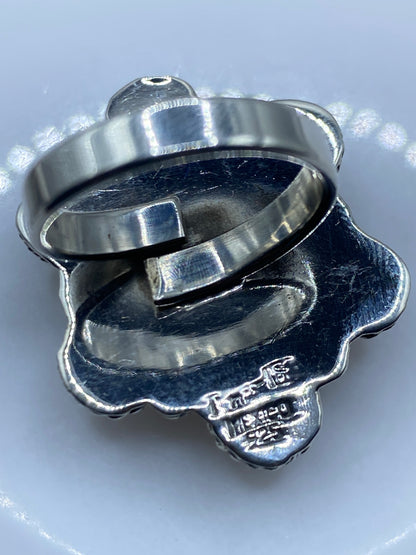 Anillo de Plata Vintage con Perla Ajustable — Taxco .925 — foto 5