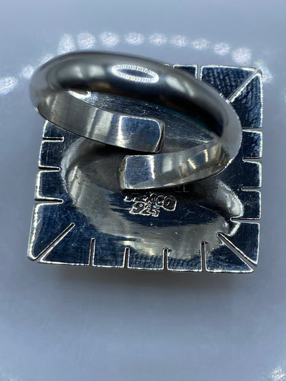 Anillo Ajustable Plata con Piedra — Taxco .925 — foto 5
