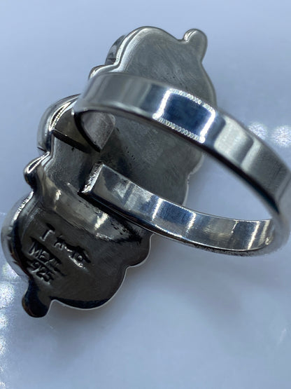 Anillo Ajustable Ónix Negro con Volumen — Taxco .925 — foto 5