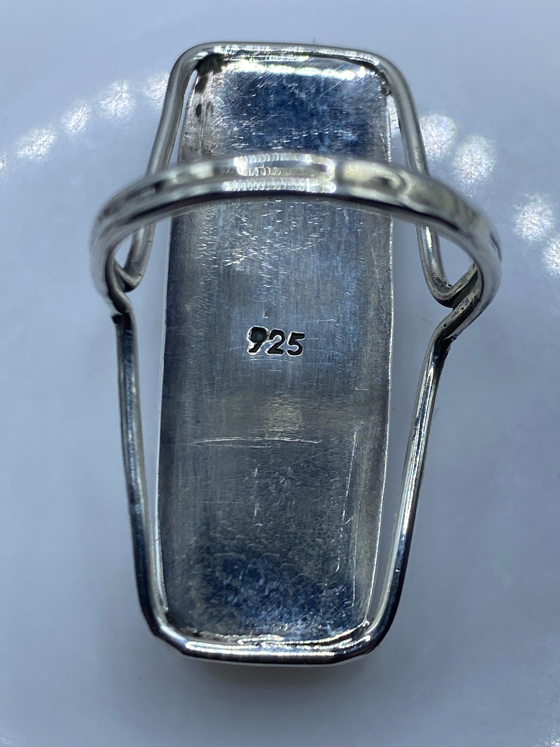 Anillo de Plata Engastado con Piedra — Taxco .925 — foto 5