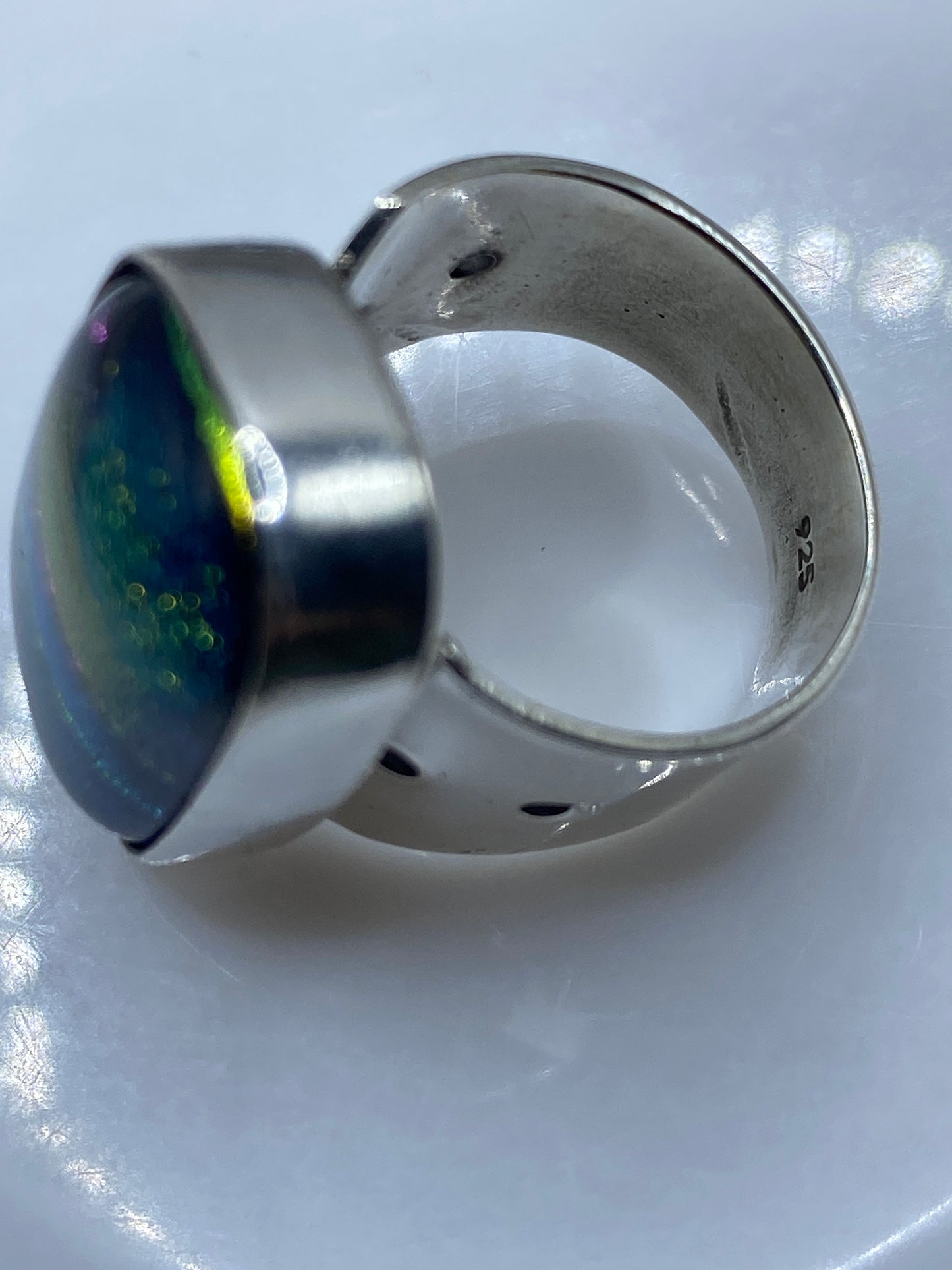 Anillo de Plata Multicolor Geométrico — Taxco .925 — foto 5