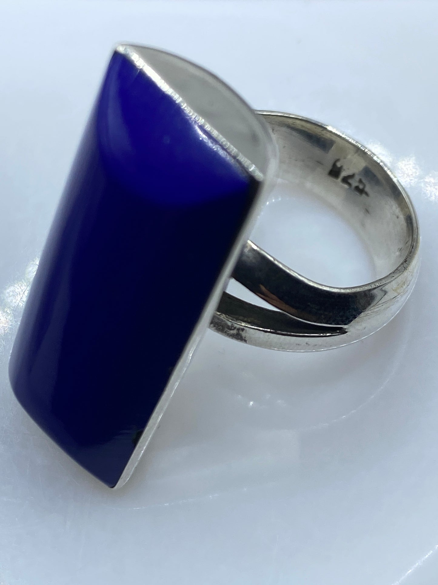 Anillo de Plata .925 con Piedra Azul — Taxco — foto 5