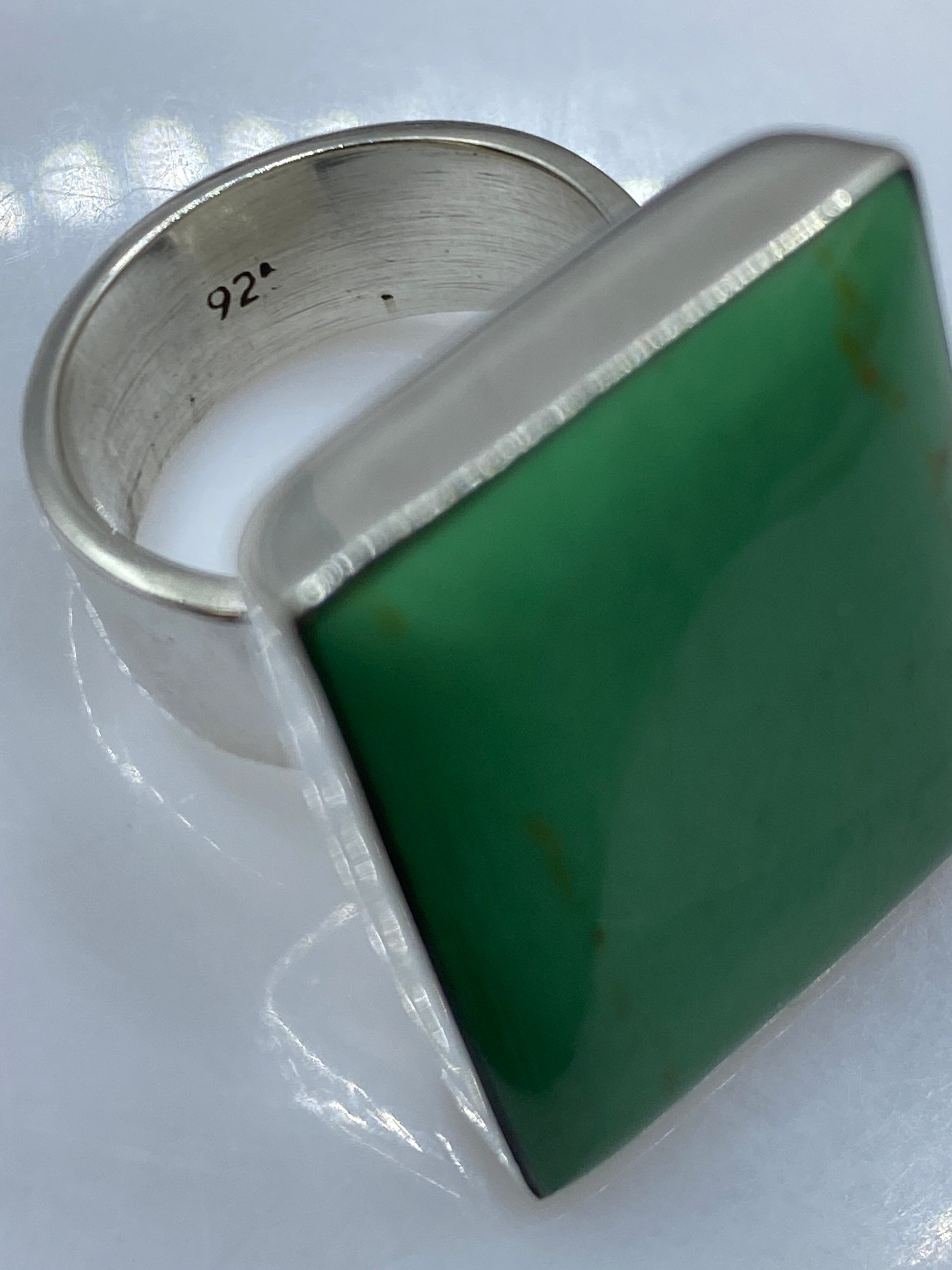 Anillo de Plata con Piedra Verde — Taxco .925 — foto 5