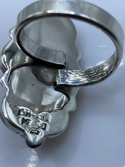 Anillo Ajustable Plata con Coral — Taxco .925 — foto 5