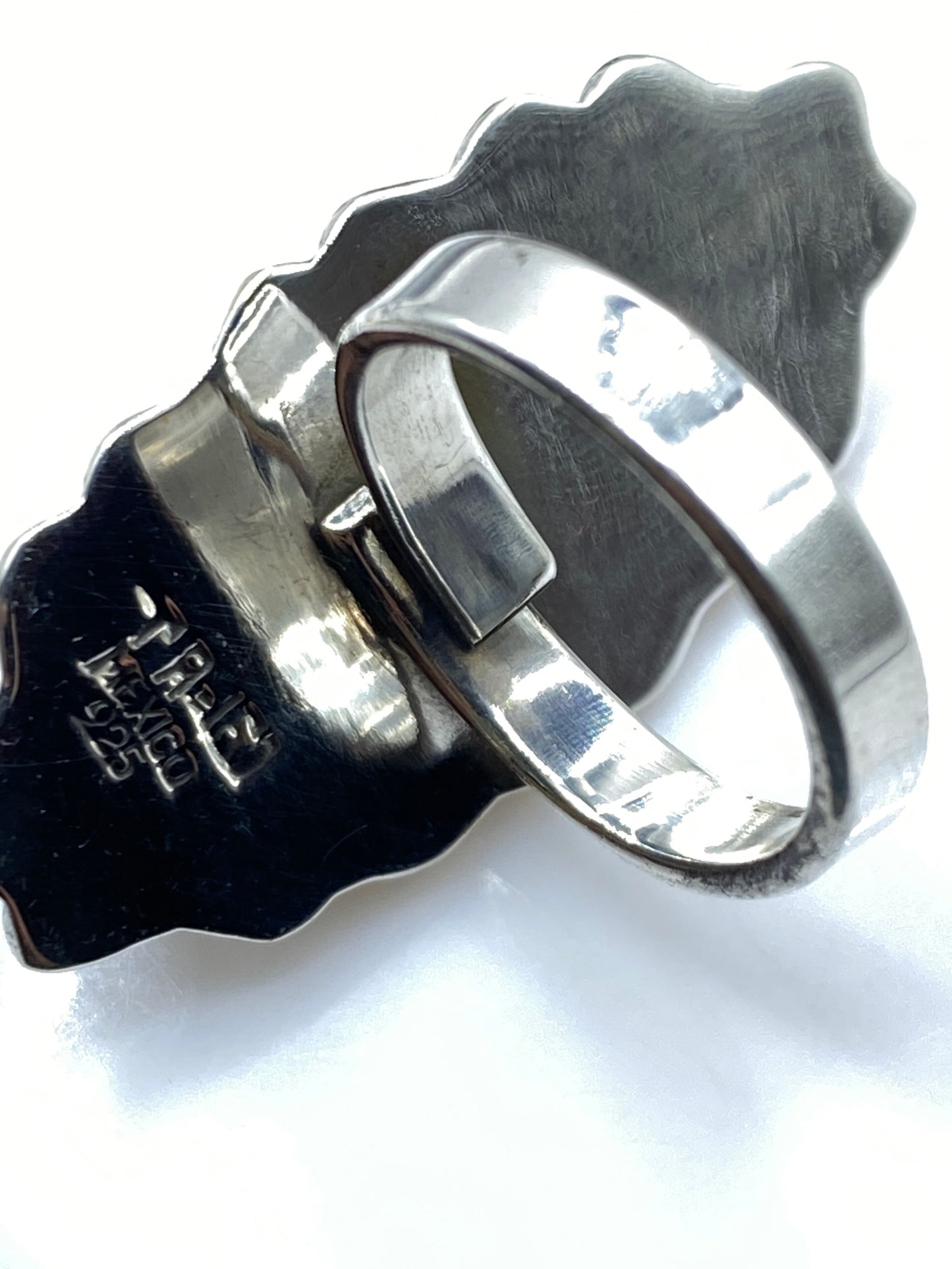 Anillo Ajustable Plata con Perla — Taxco .925 — foto 5