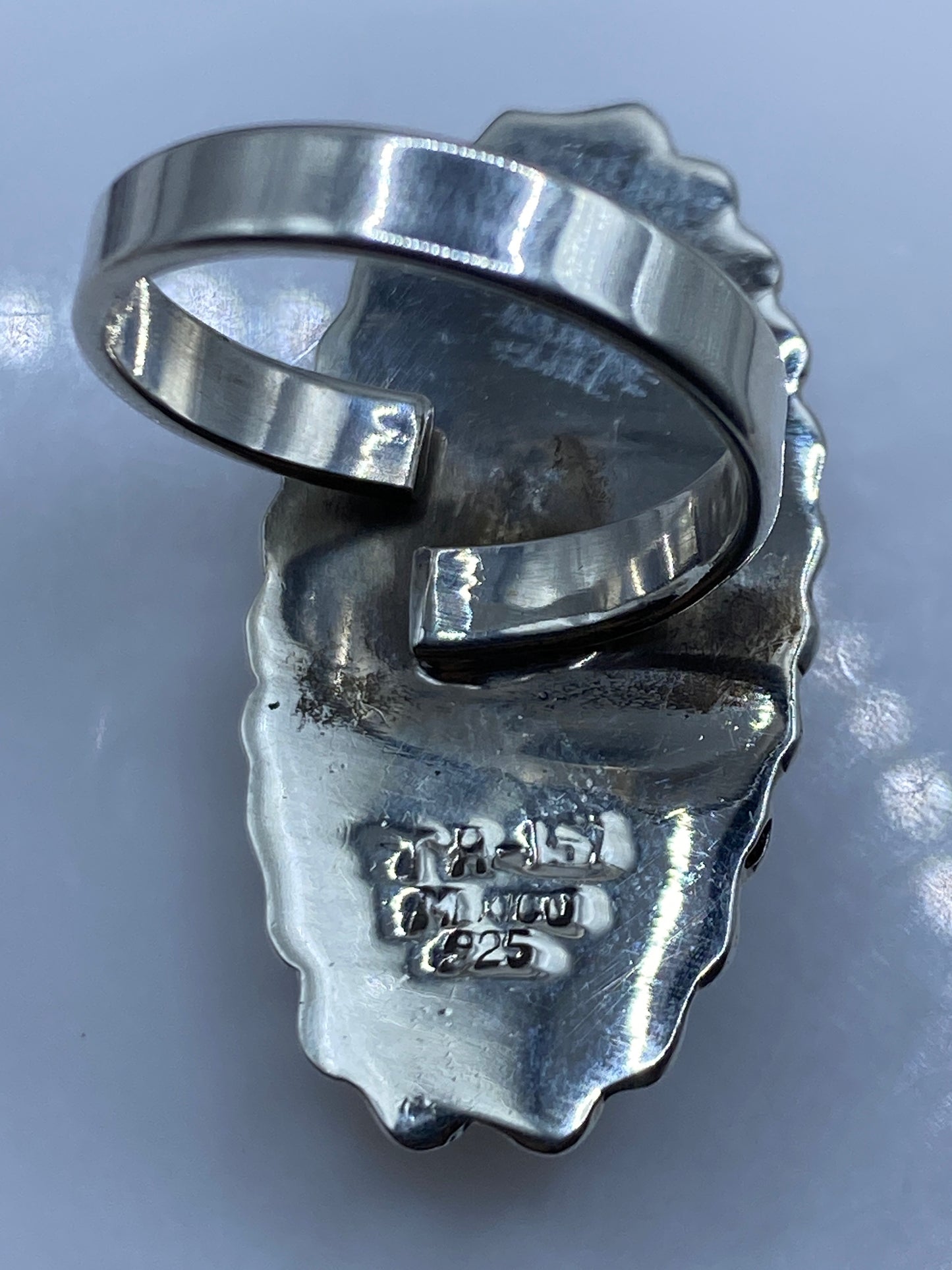 Anillo Ajustable Malaquita en Plata .925 — Taxco — foto 5