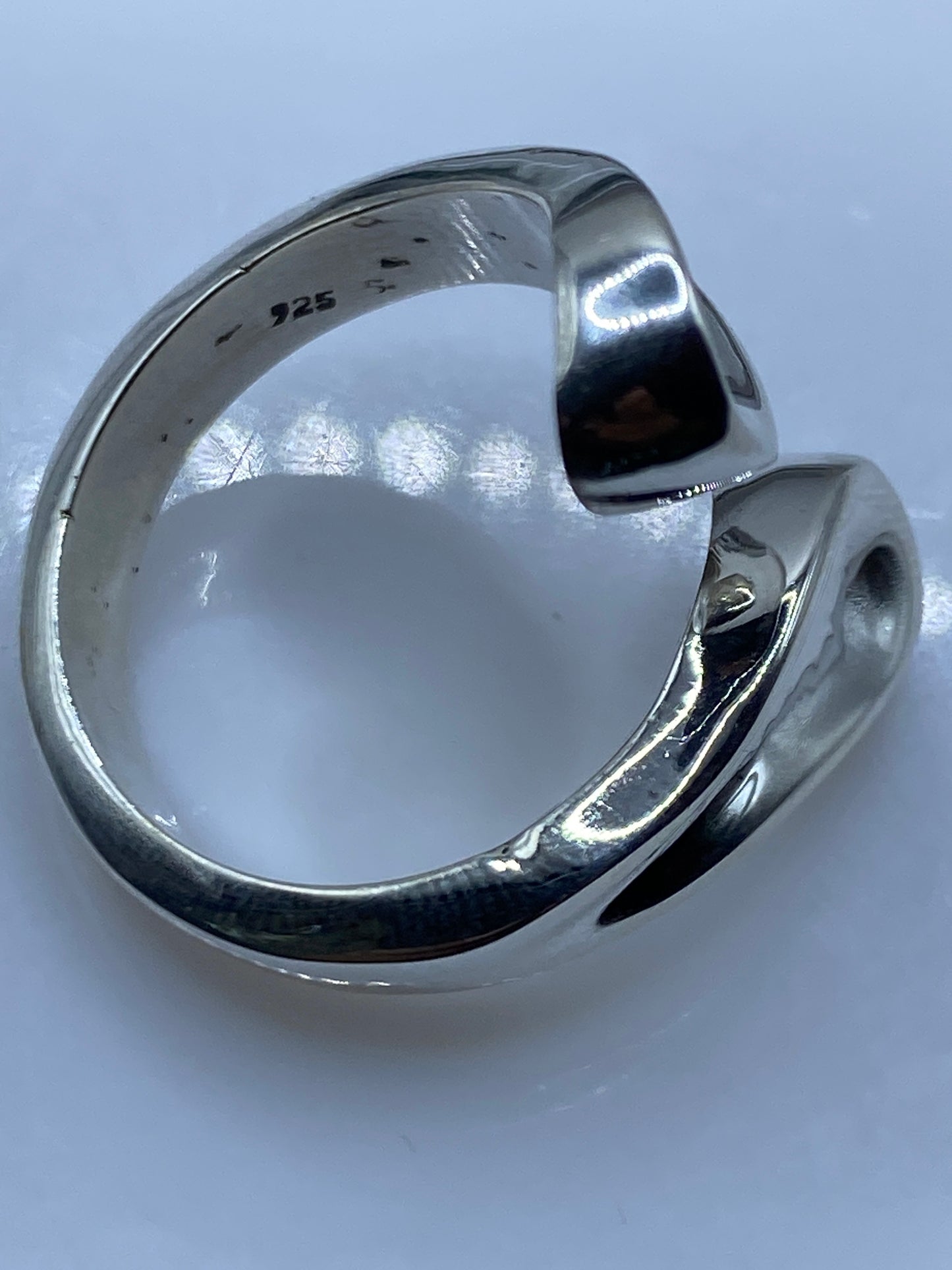Anillo de Plata Cartoneado Ajustable — Taxco .925 — foto 5