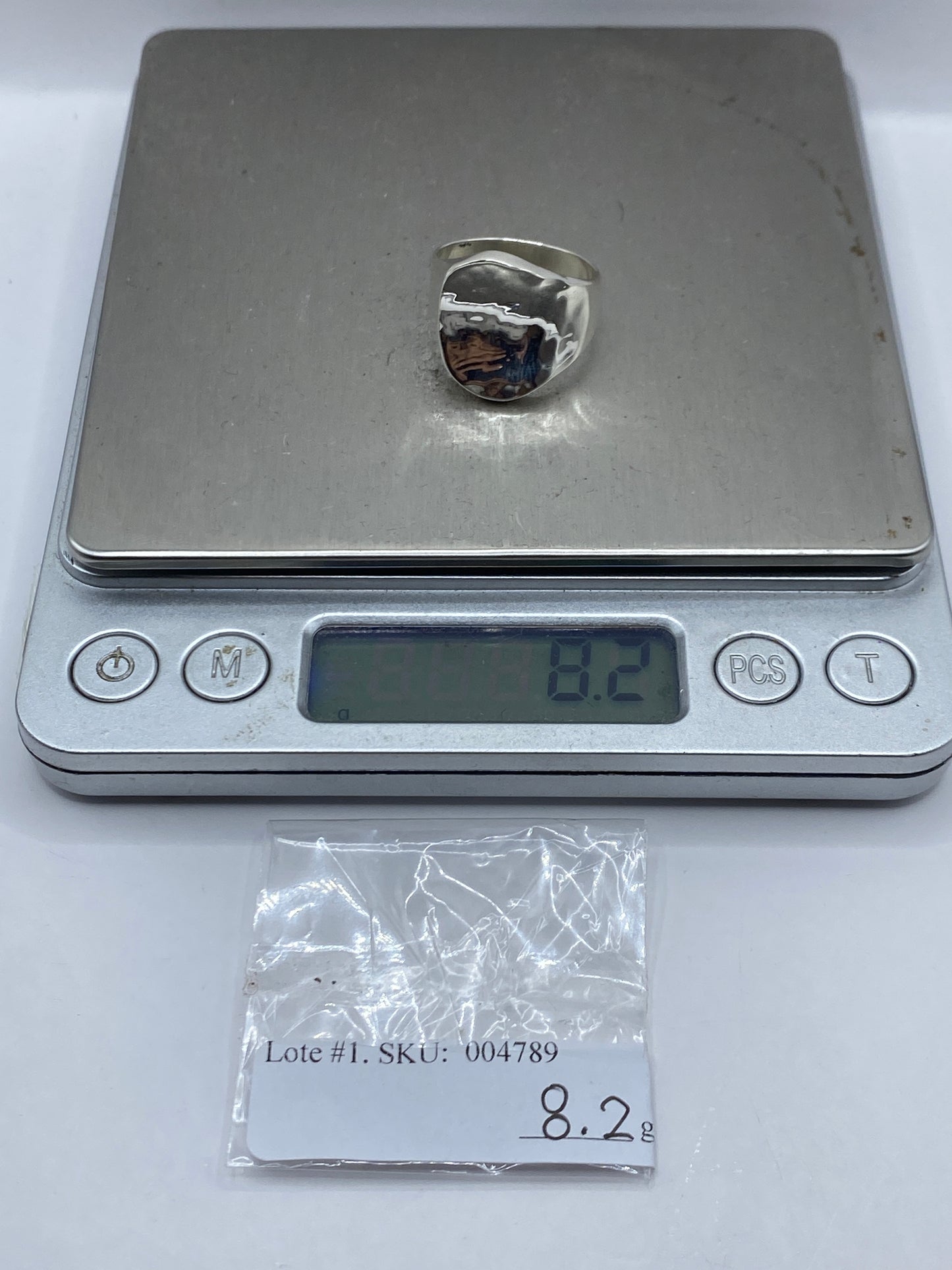Anillo de Plata Repujado — Taxco .925 — foto 5