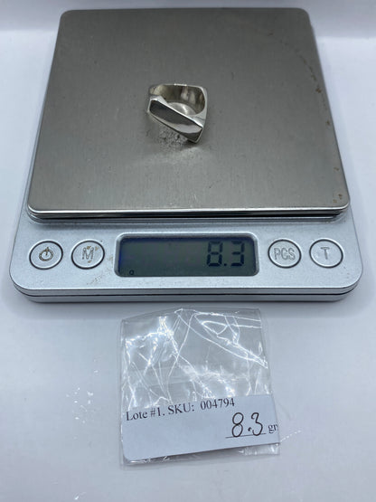 Anillo de Plata Cartoneado — Taxco .925 Unisex — foto 5