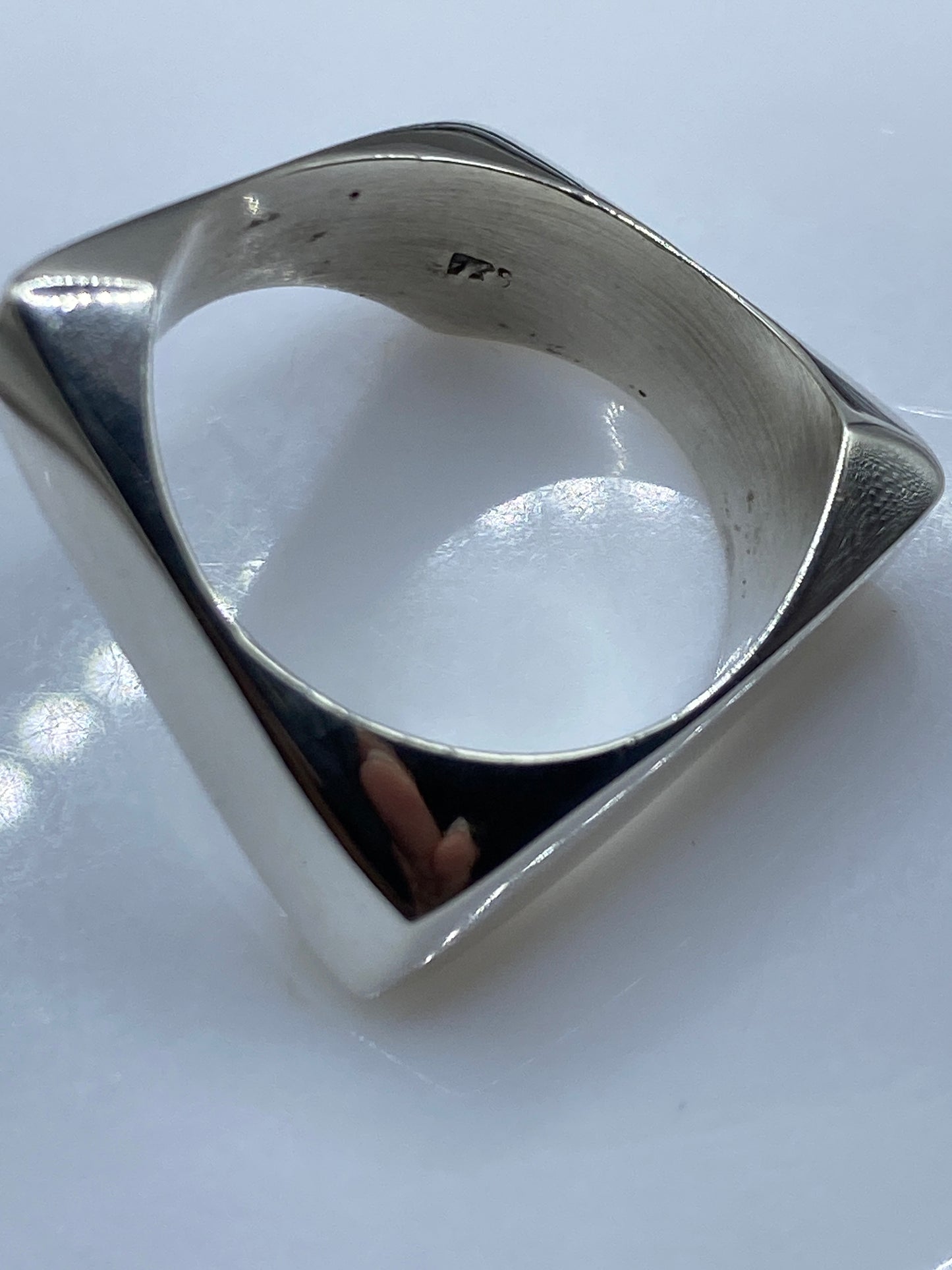 Anillo de Plata Cartoneado Volumen — Taxco .925 — foto 5