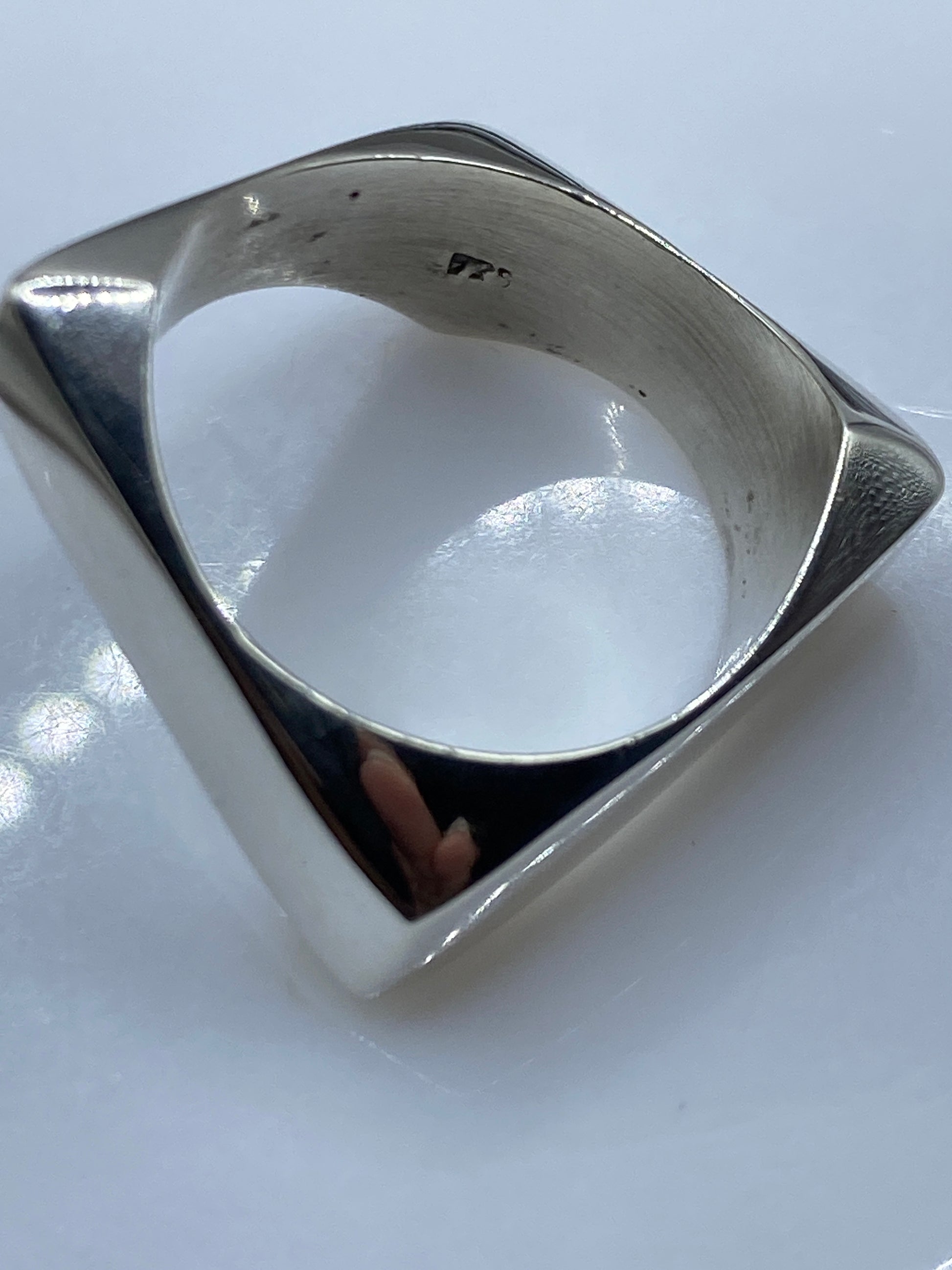 Anillo de Plata Cartoneado Volumen — Taxco .925 — foto 5