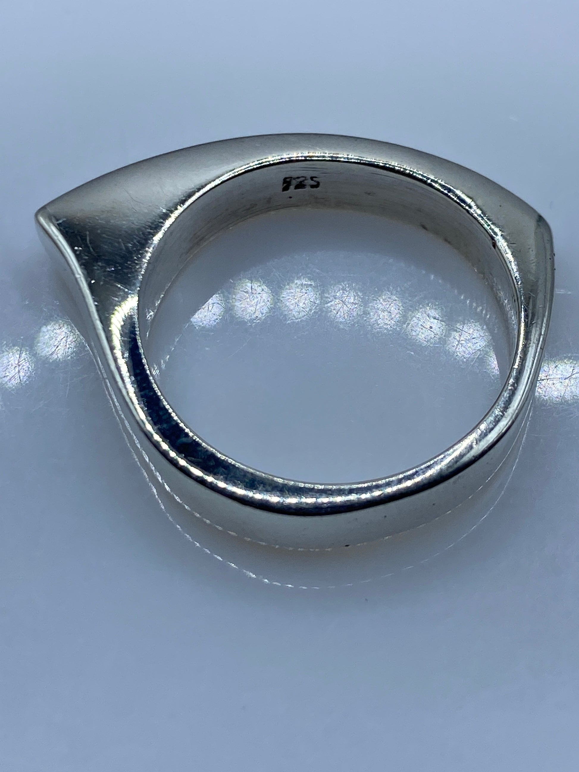 Anillo de Plata Cartoneado Minimalista — Taxco .925 — foto 5