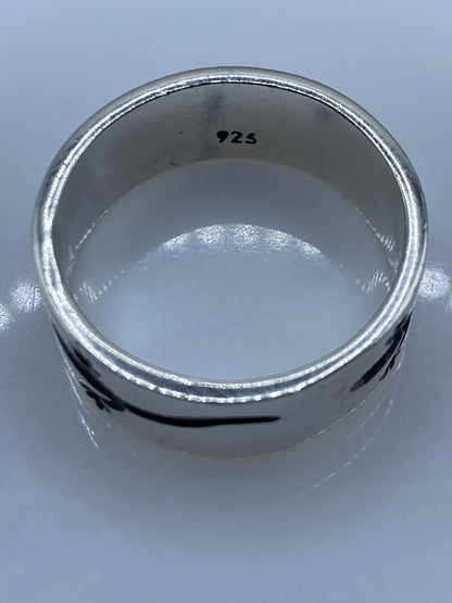 Anillo Plata Prehispánico Banda Ancha — Taxco .925 — foto 5