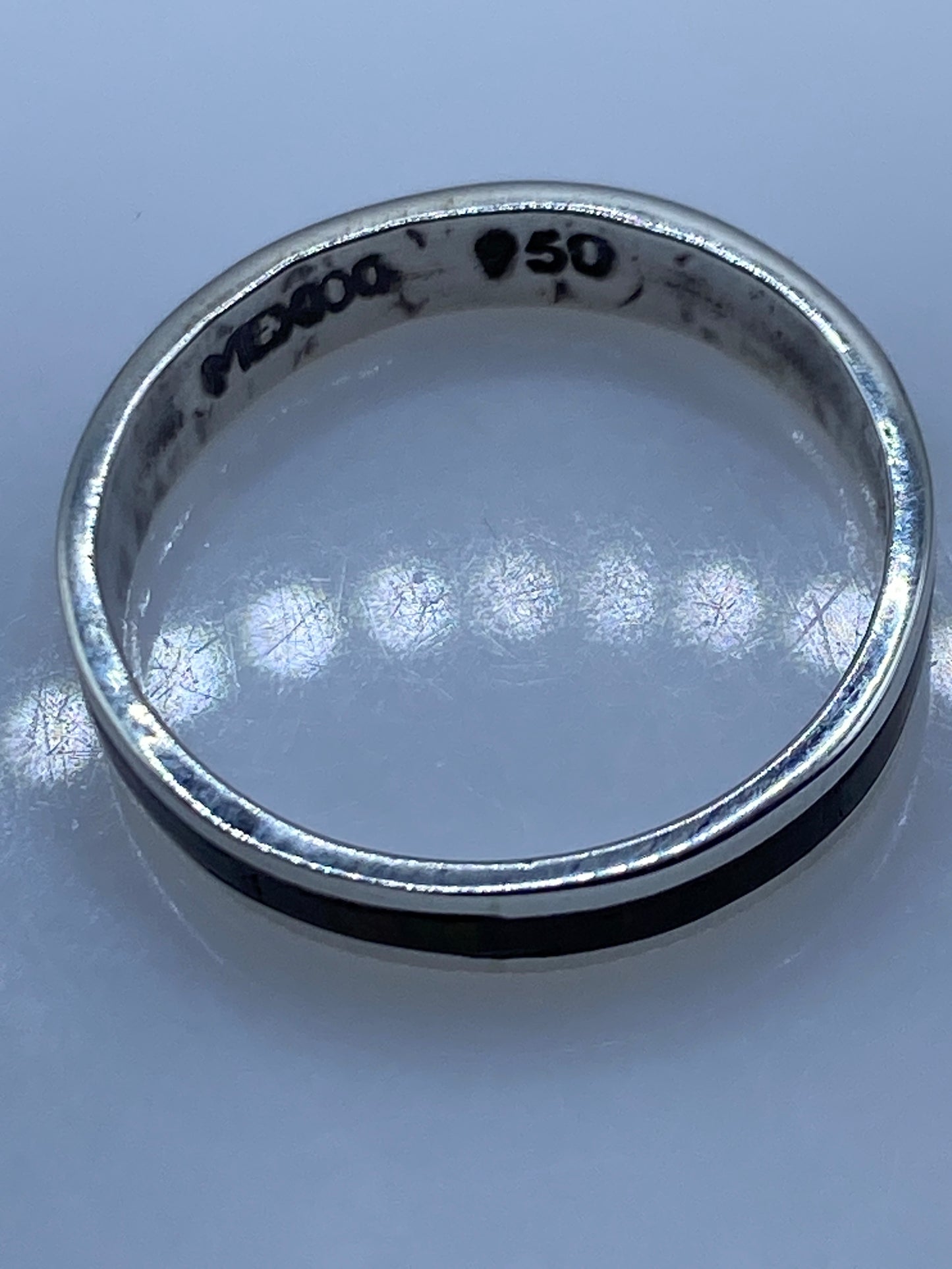Anillo Plata .950 con Ópalo de Fuego Multicolor — foto 5