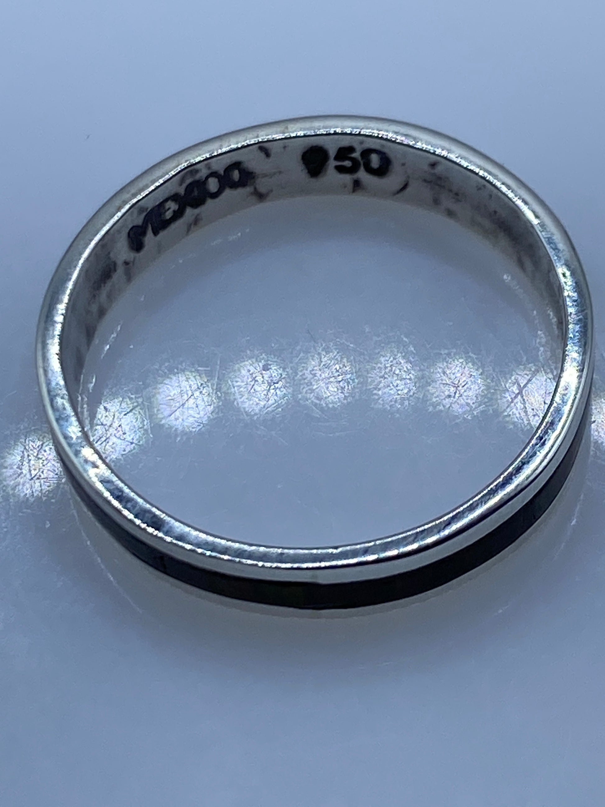 Anillo Plata .950 con Ópalo de Fuego Multicolor — foto 5