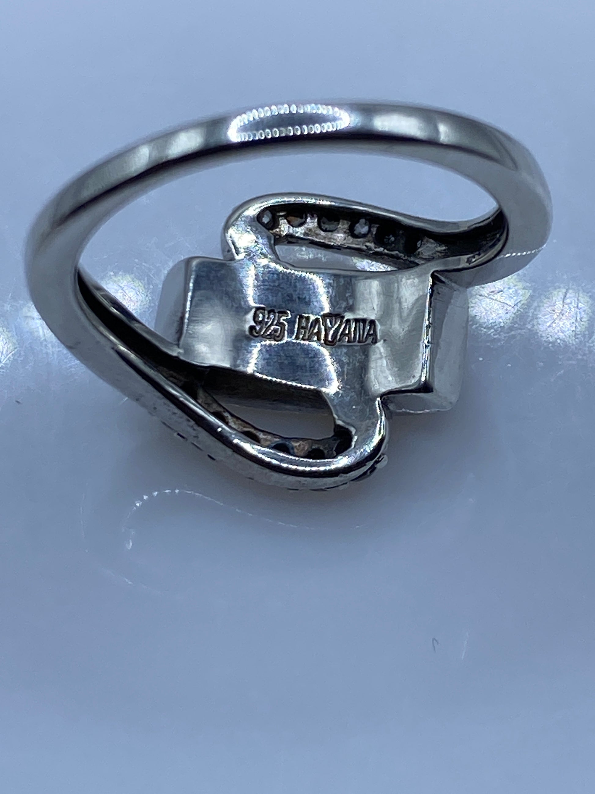 Anillo de Plata con Ópalo de Fuego Azul — Taxco .925 — foto 5
