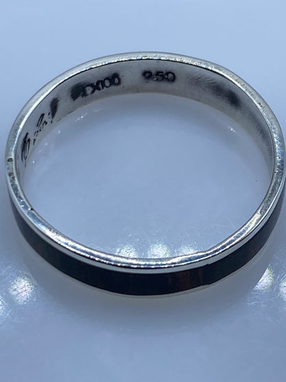 Anillo de Plata .950 con Ópalo de Fuego Multicolor — Taxco — foto 5