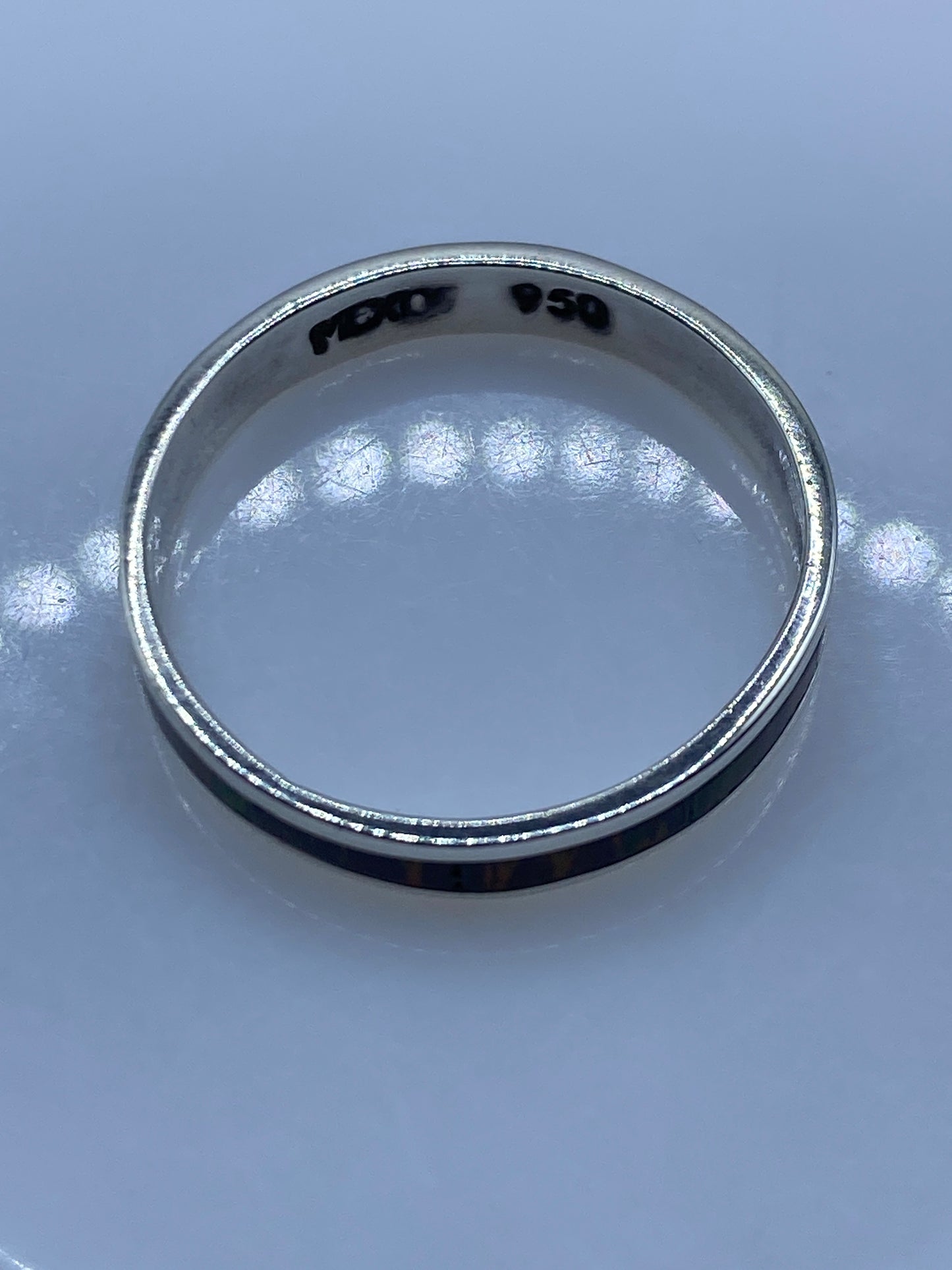 Anillo de Plata .950 con Ópalo de Fuego Multicolor — foto 5