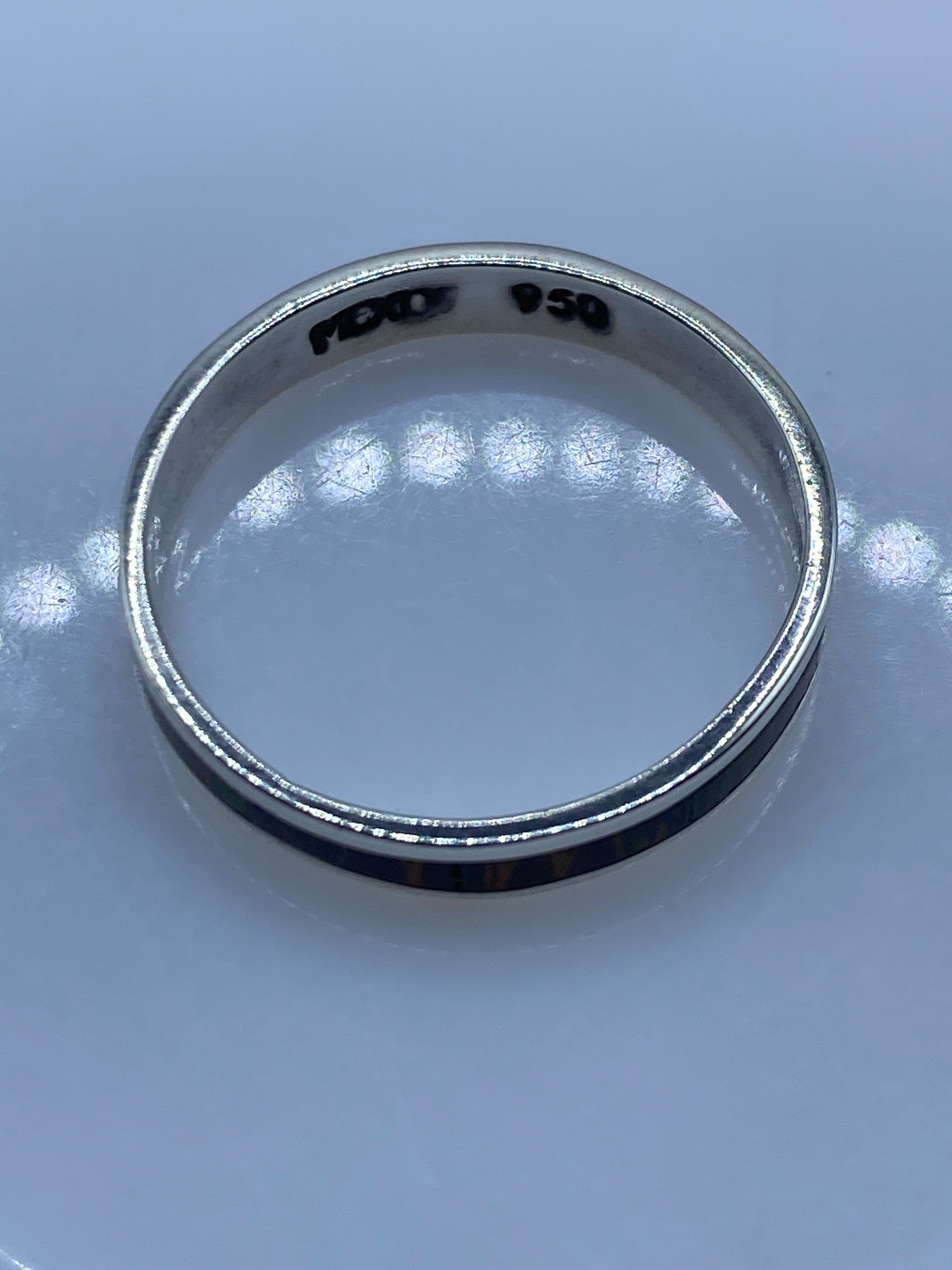 Anillo de Plata .950 con Ópalo de Fuego Multicolor — foto 5