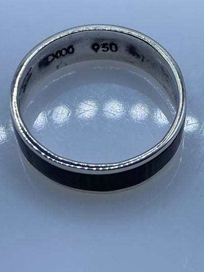 Anillo de Plata .950 Ópalo de Fuego Multicolor — Taxco — foto 5