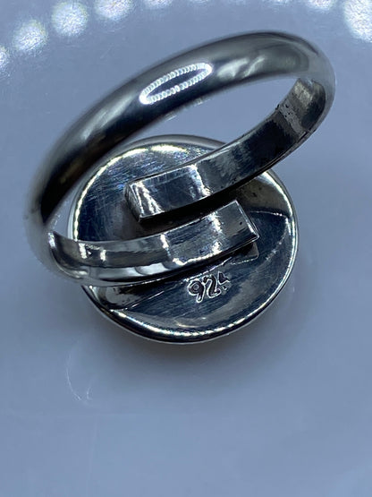 Anillo de Plata Ajustable con Ópalo de Fuego — Taxco .925 — foto 5