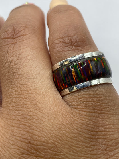 Detalle del Quinto .950 en el interior del anillo de plata auténtica