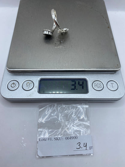 Anillo de Plata Ajustable con Ópalo de Fuego — Taxco .925 — foto 6