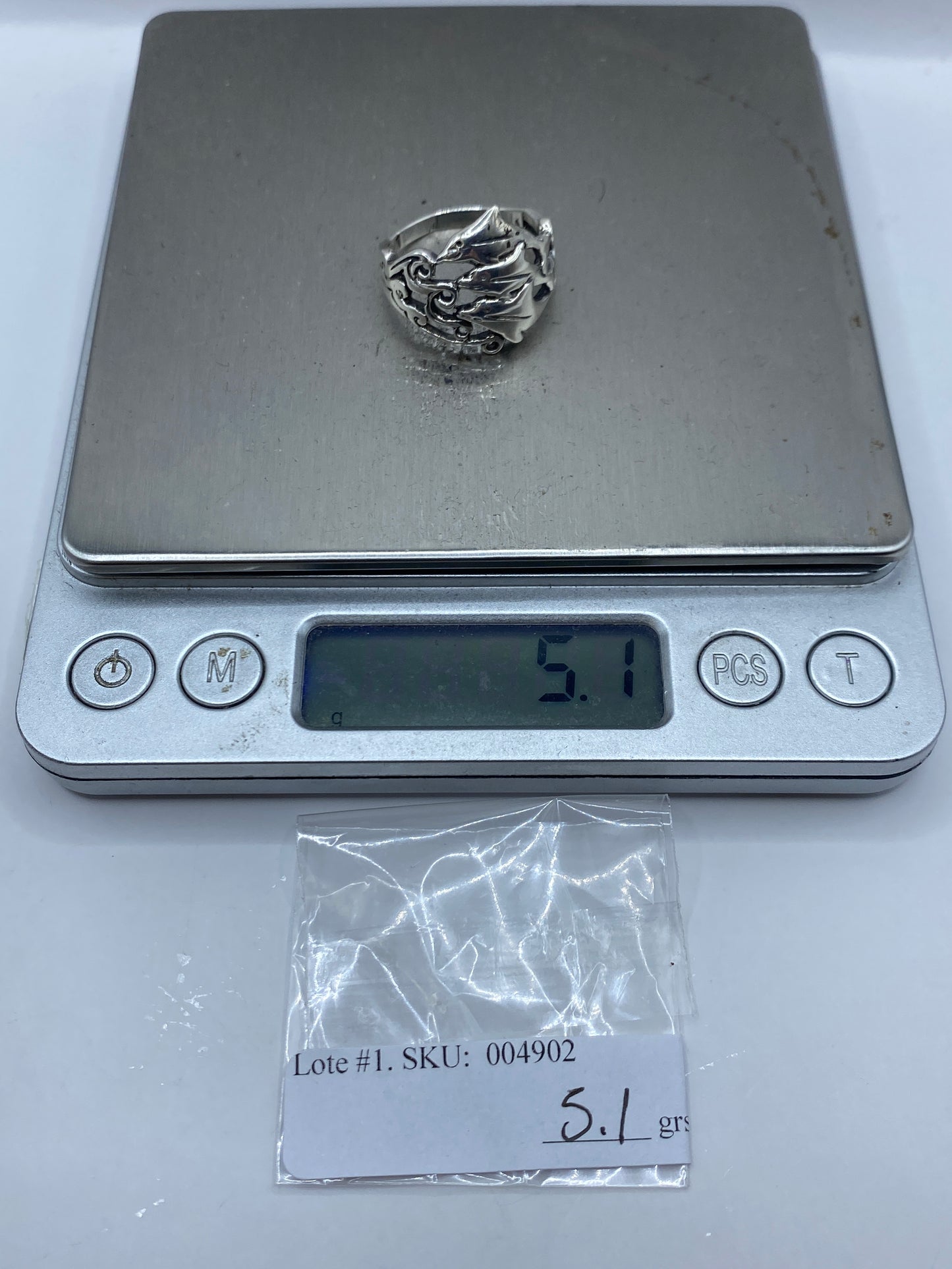 Anillo de Plata Calado — Taxco .925 Talla 9 — foto 5