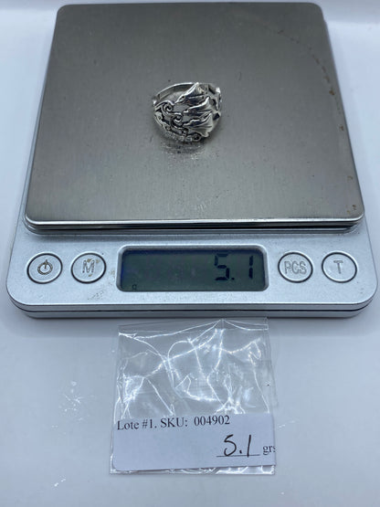 Anillo de Plata Calado — Taxco .925 Talla 9 — foto 5