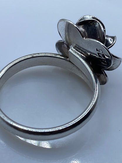 Anillo Ajustable Rosa de Plata — Taxco .925 — foto 5