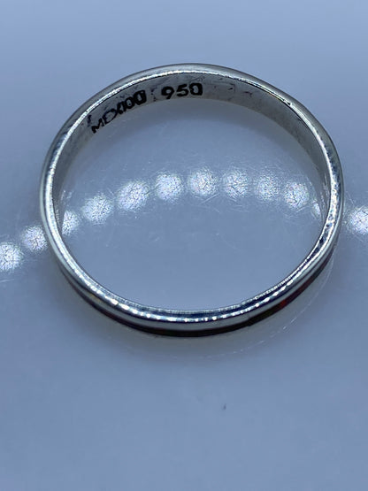 Anillo de Plata Ópalo de Fuego Naranja — Taxco .950 — foto 5