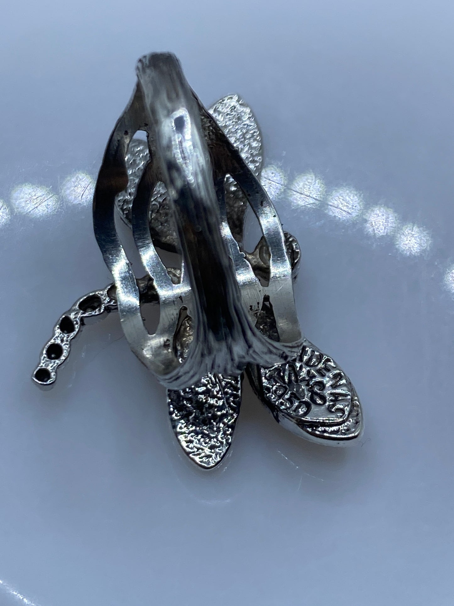 Anillo Libélula Prehispánico Plata .950 — Taxco — foto 5