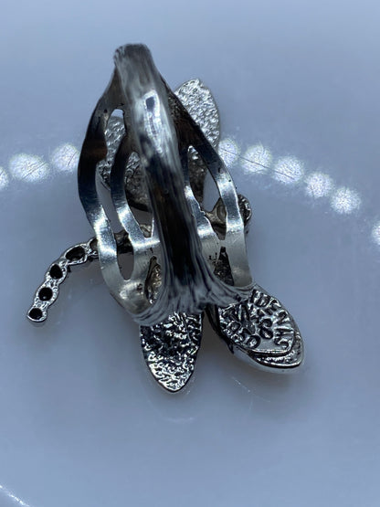 Anillo Libélula Prehispánico Plata .950 — Taxco — foto 5