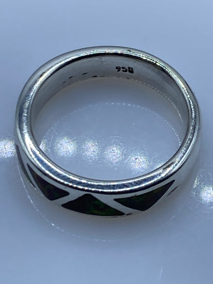 Anillo de Plata .950 con Ópalo de Fuego Multicolor — foto 5
