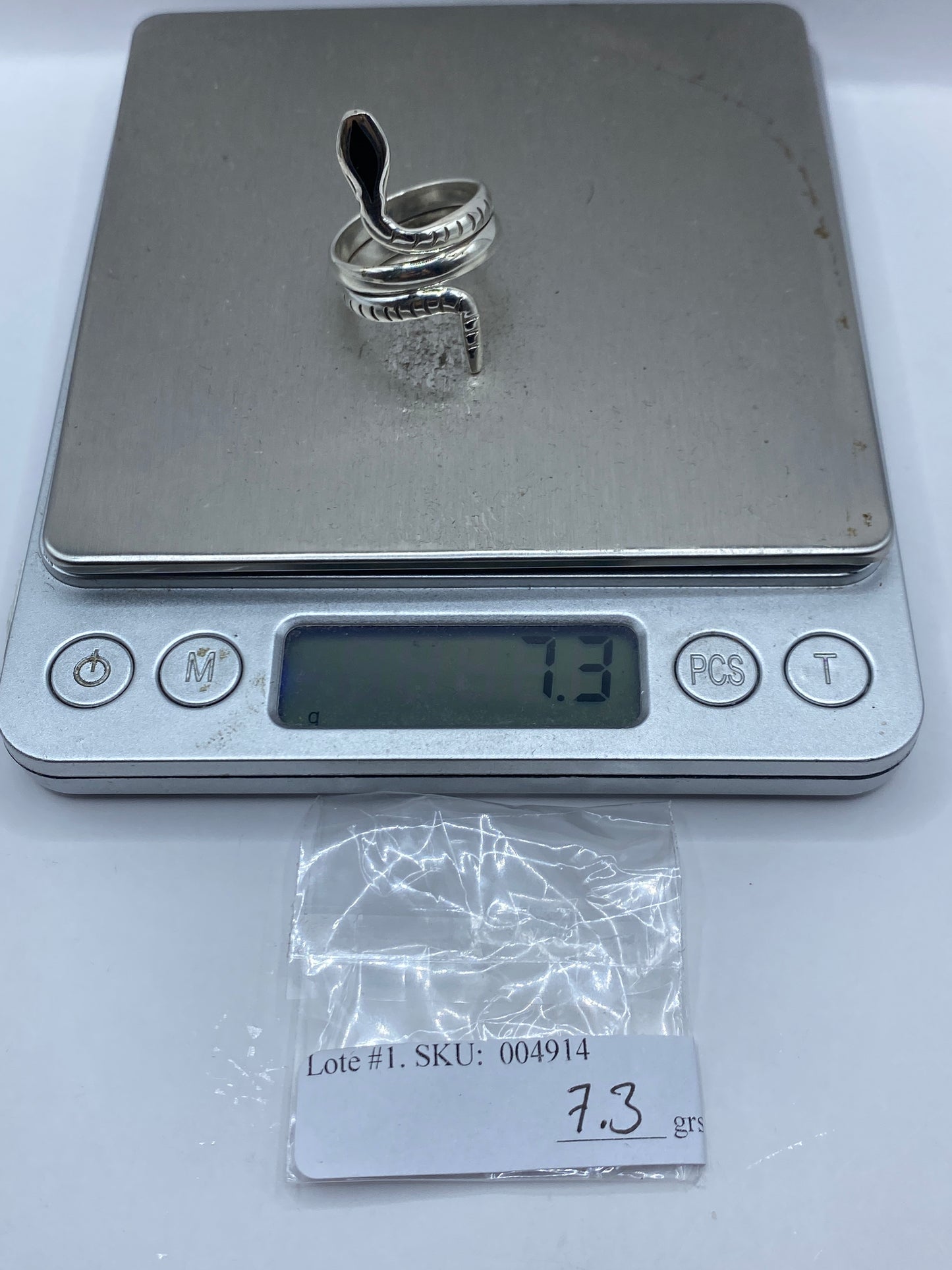 Anillo Serpiente Envolvente Plata .925 — Taxco — foto 5