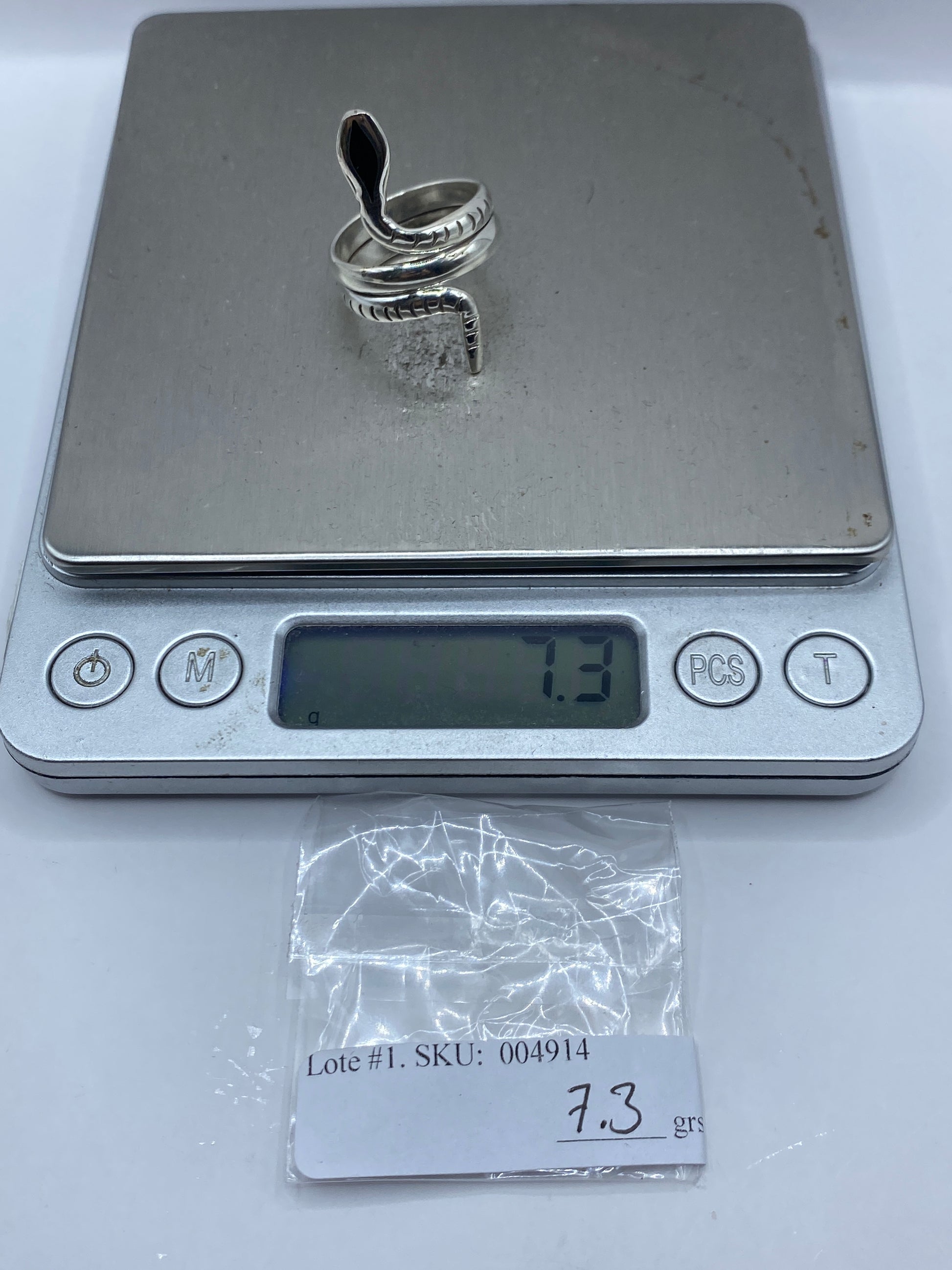 Anillo Serpiente Envolvente Plata .925 — Taxco — foto 5