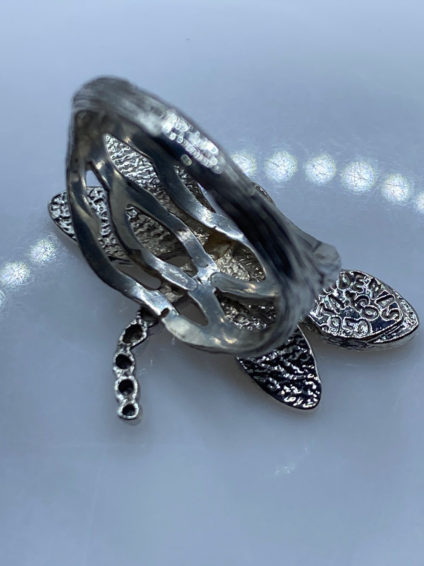 Anillo Libélula Prehispánico Plata .950 — Taxco — foto 5