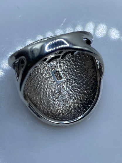 Anillo Ópalo de Fuego Morada — Plata .950 Taxco — foto 5