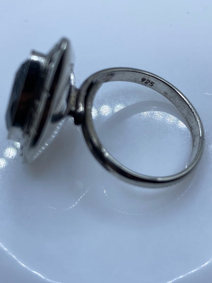 Anillo de Plata Ajustable con Circonia Negra — Taxco .925 — foto 5