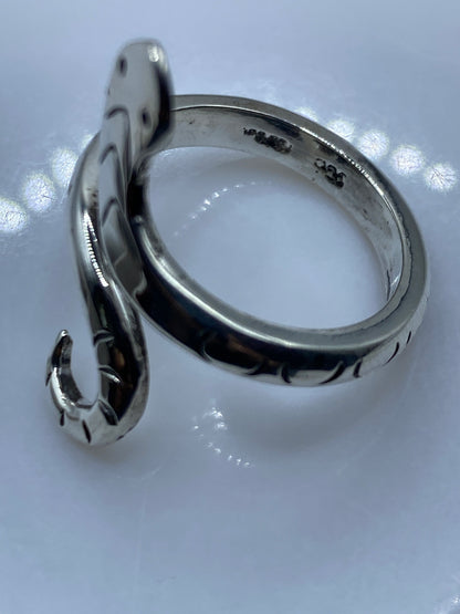 Anillo de Plata Serpiente Ajustable — Taxco .925 — foto 5