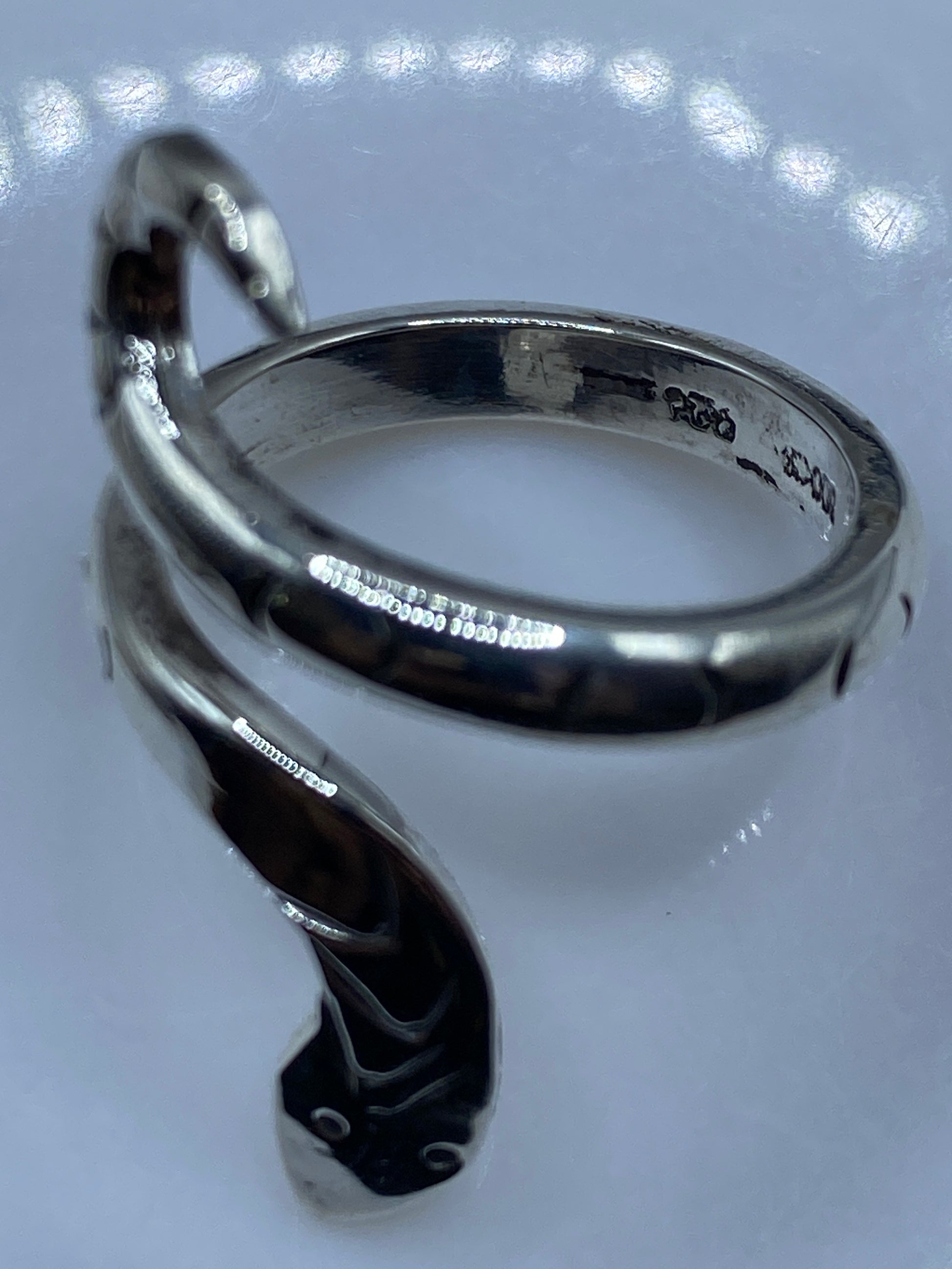 Anillo Serpiente Ajustable Plata .925 — Taxco — foto 5