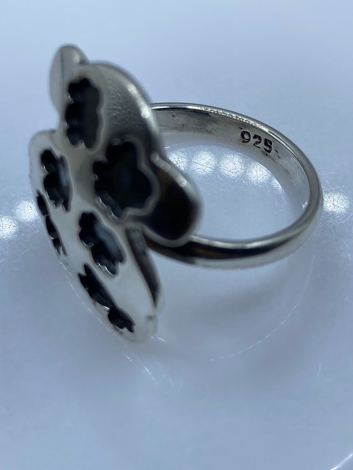 Anillo de Plata Calado Ajustable — Taxco .925 — foto 5