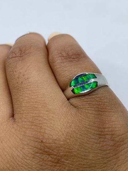 Vista interna del anillo con marca del Quinto .950 de autenticidad