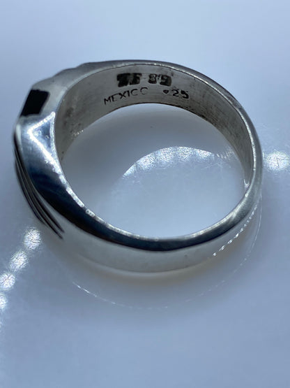 Anillo Plata Ónix Negro para Él — Taxco .925 — foto 5