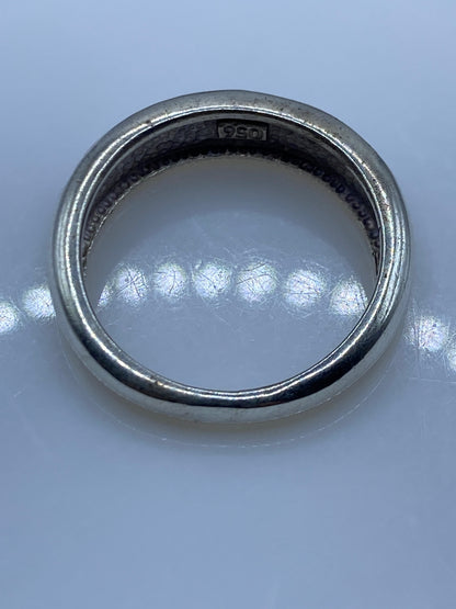 Anillo de Plata .950 con Ópalo de Fuego Multicolor — foto 5