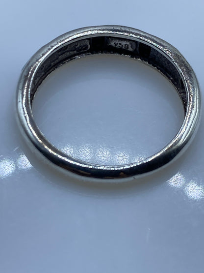 Anillo Plata Ópalo de Fuego Azul — Taxco .950 — foto 5