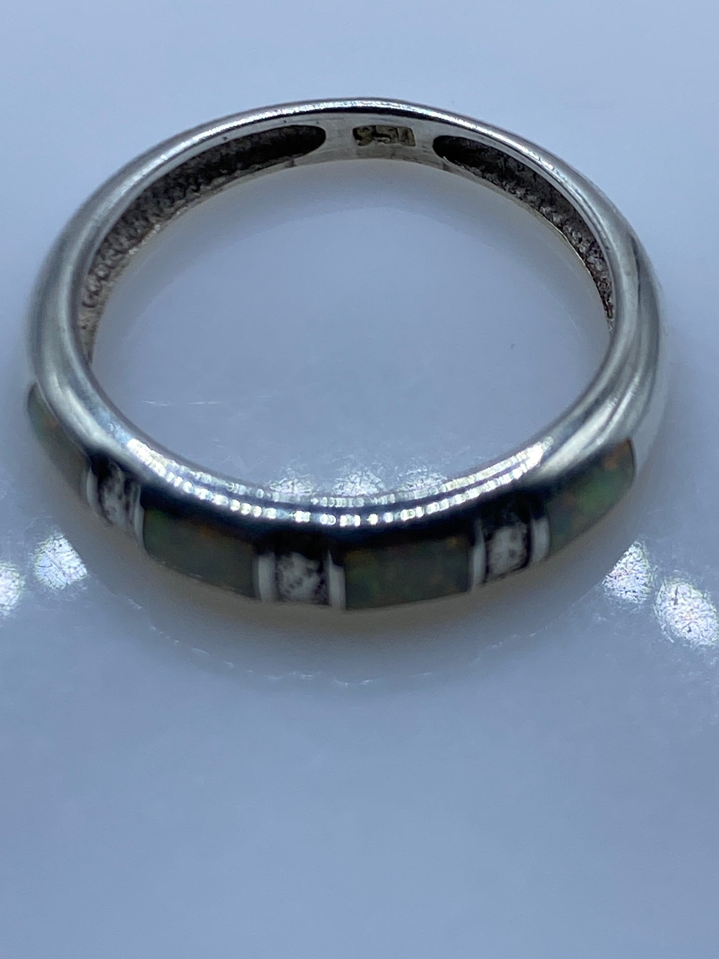 Anillo de Plata .950 con Ópalo de Fuego — Taxco — foto 5