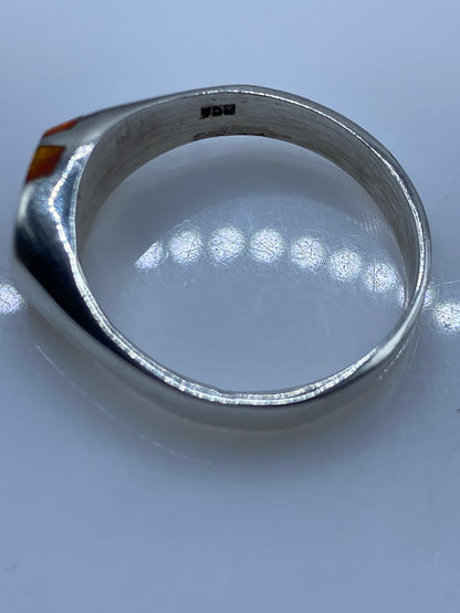 Anillo de Plata con Ópalo de Fuego — Taxco .950 — foto 5